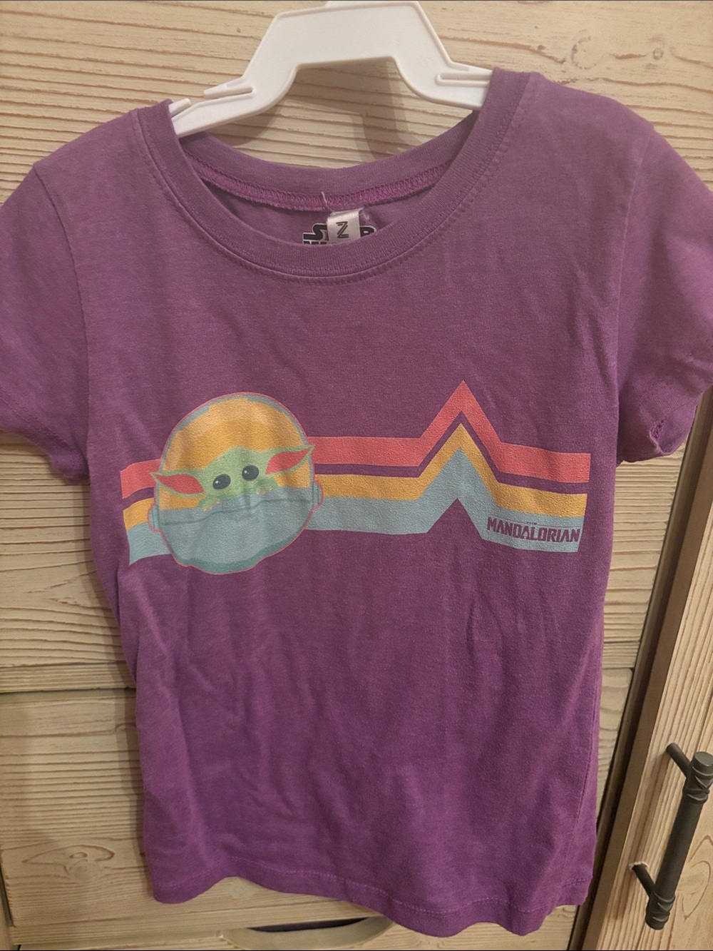 The Grogu Purple Kids Tee